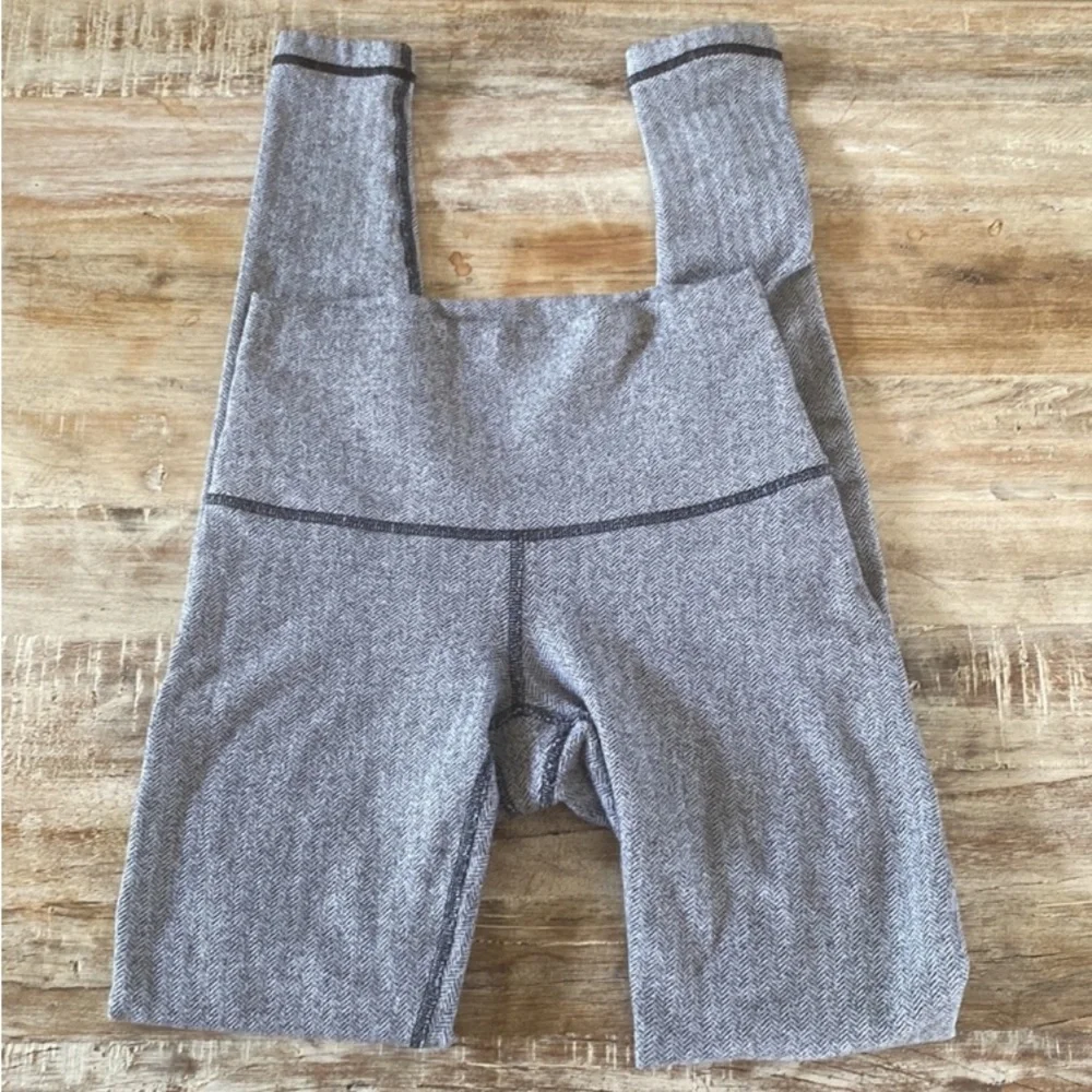 Lululemon Herringbone Double Lined Leggings